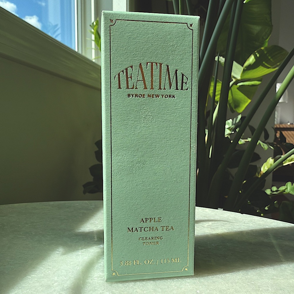 Byroe New York Teatime Apple Matcha Tea Clearing Toner